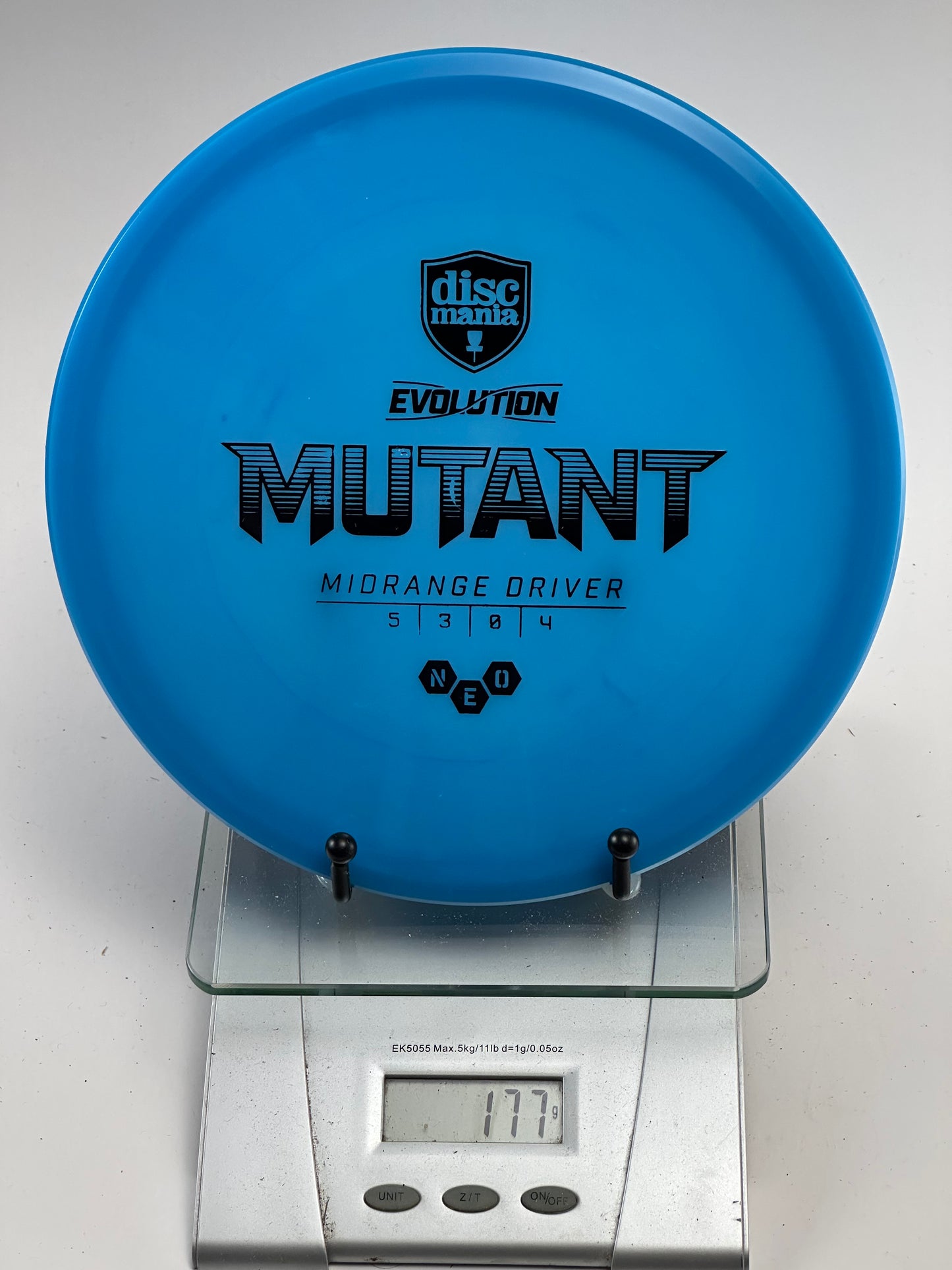 Discmania Mutant Neo Midrange Driver (177g) - Blue Evolution Stamp