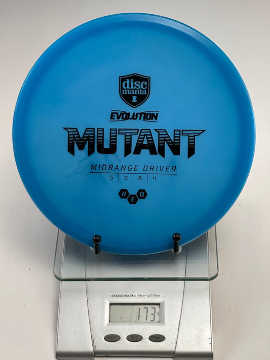 Discmania Neo Mutant Midrange Driver (Blue) – Evolution Championship Stamp