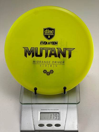 Discmania Neo Mutant Midrange - Yellow (Evolution Championship Stamp)