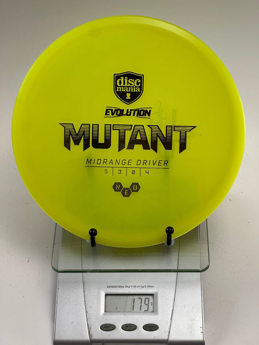 Discmania Neo Mutant Midrange - Yellow (Evolution Championship Stamp)