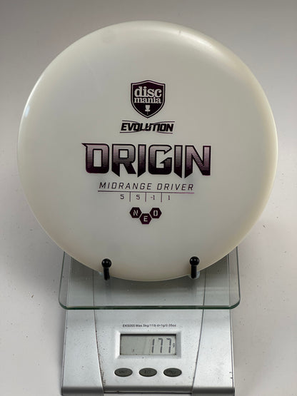 Discmania Origin (Neo) Midrange – White, Evolution Series