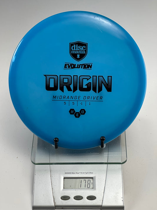 Discmania Origin Midrange – Neo – Blue (Evolution)