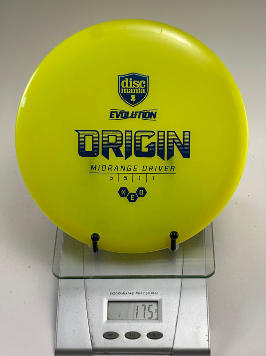 Discmania Origin Neo Midrange - Yellow