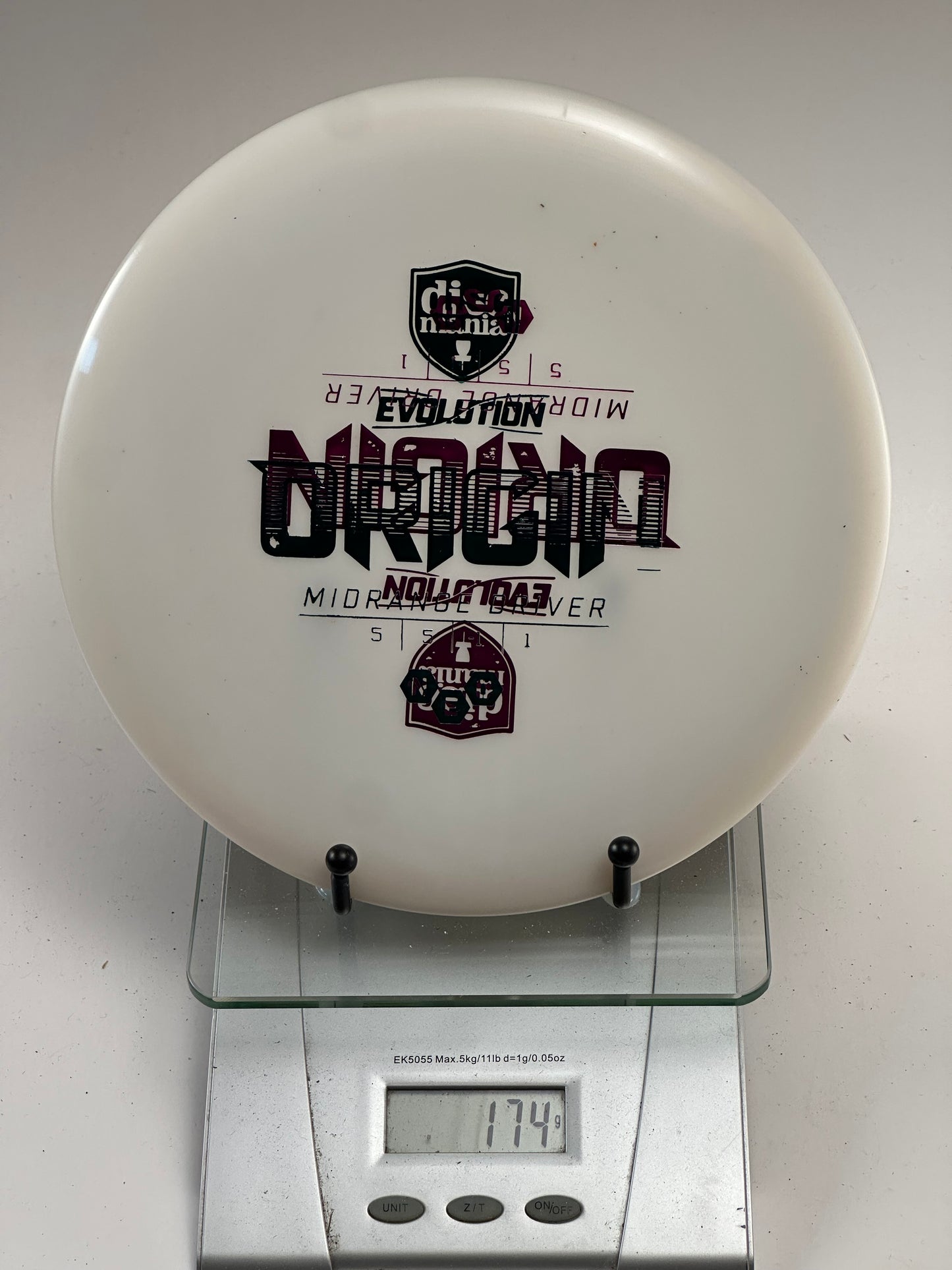 Discmania Origin (Neo) Midrange – White Evolution Stamp