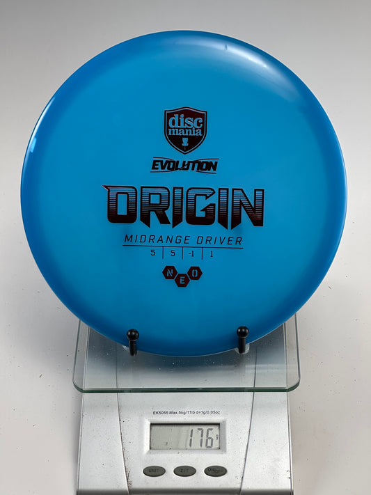Discmania Origin Midrange – Neo Plastic, Blue (176g)