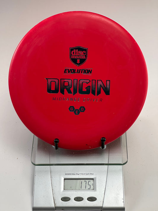 Discmania Origin Geo (Evolution) Midrange - Red