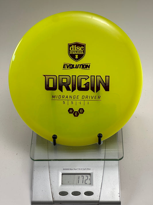Discmania Origin Neo Midrange (Evolution) - Yellow