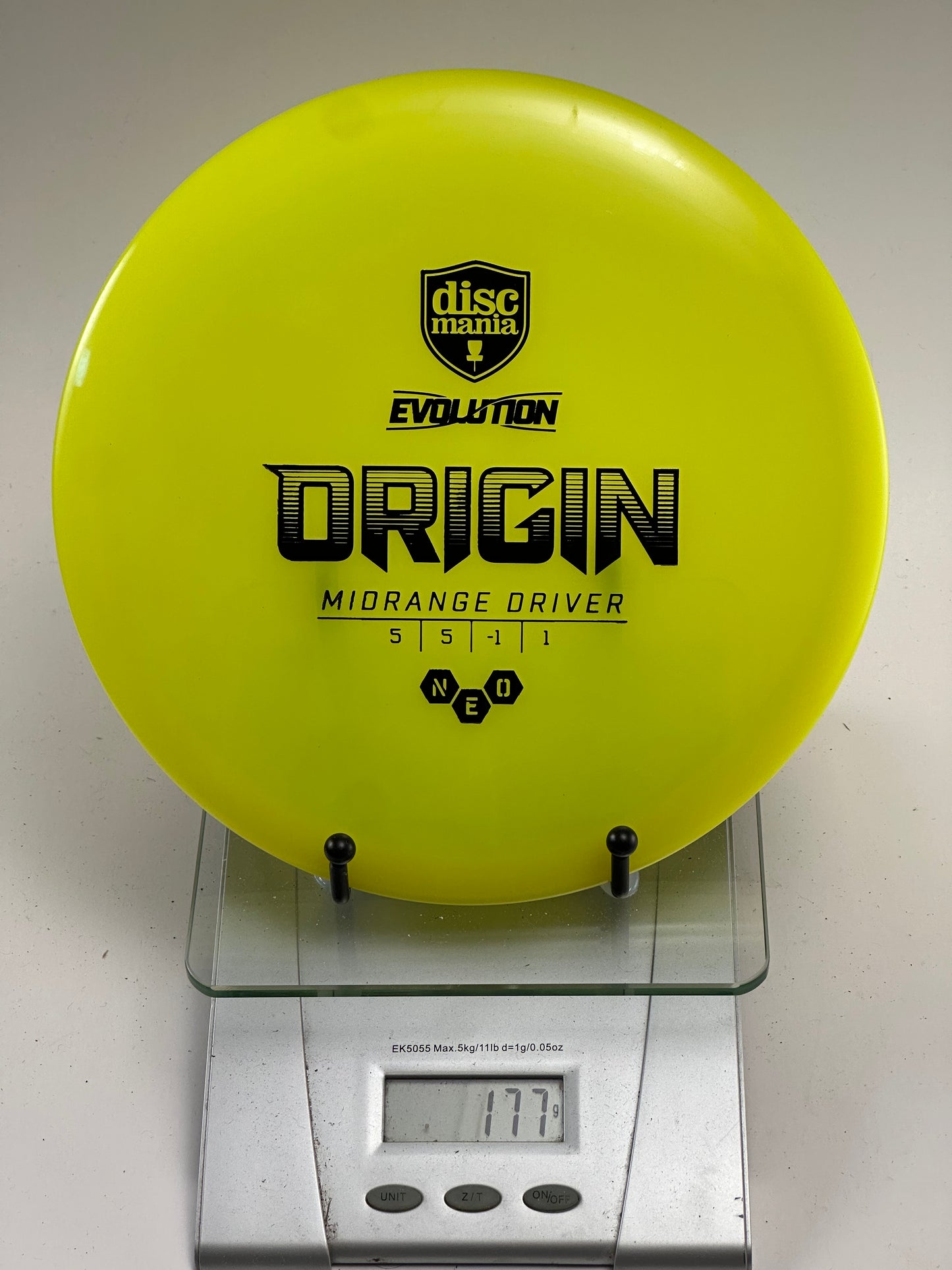 Discmania Origin Neo Midrange – Yellow (Evolution Series)