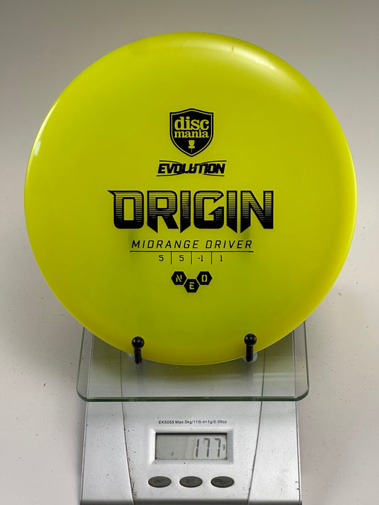Discmania Origin (Neo) Midrange – Yellow