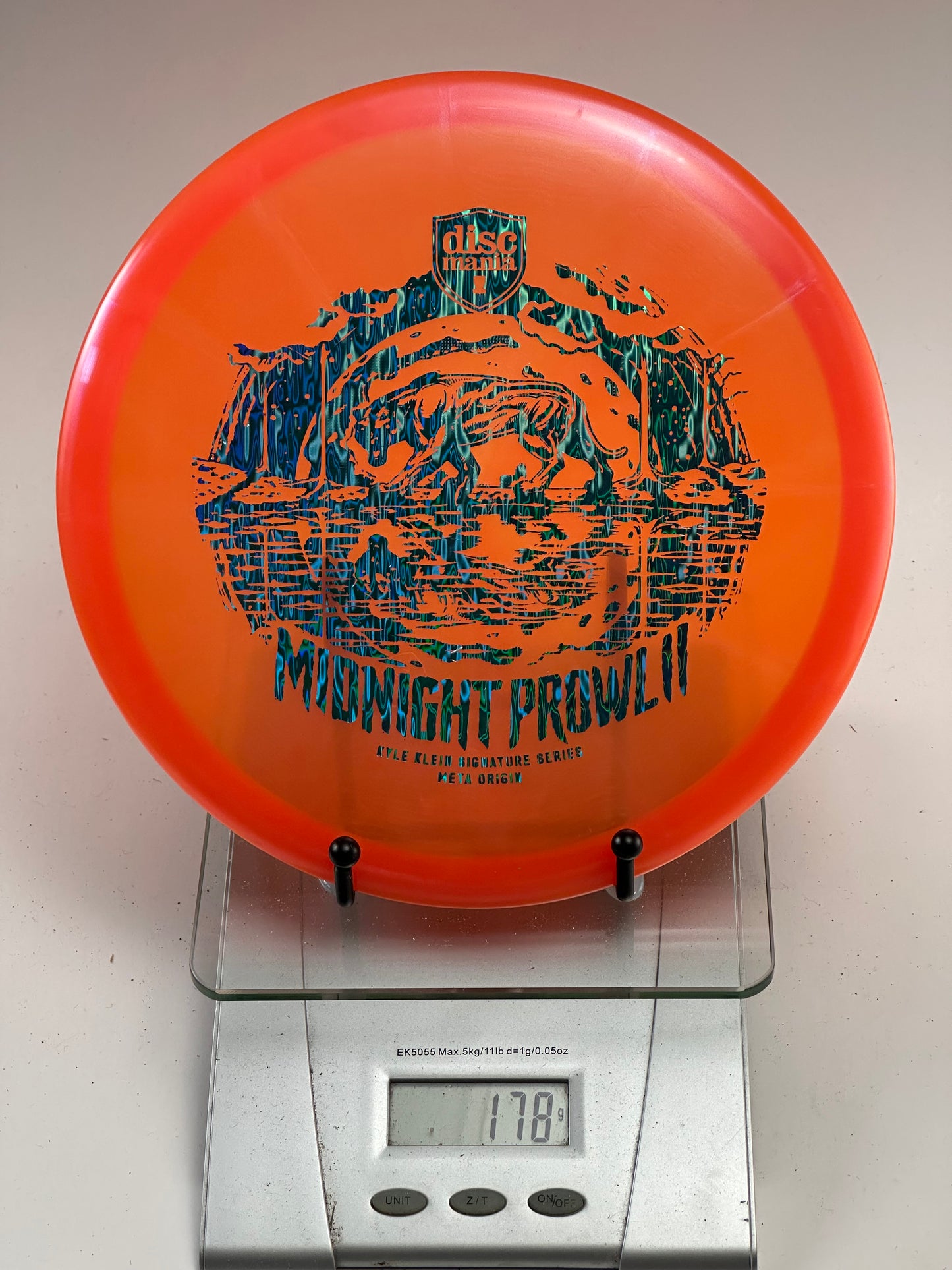 Discmania Midnight Prowl II Meta Origin (Kyle Klein) Midrange - Orange