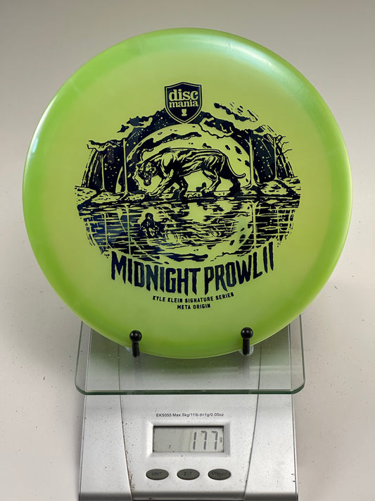 Discmania Midnight Prowl II Meta Origin (Kyle Klein) Midrange - Green