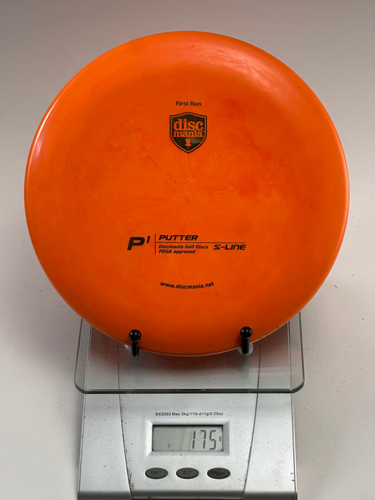 Discmania P1 S-Line First Run Putter – Orange
