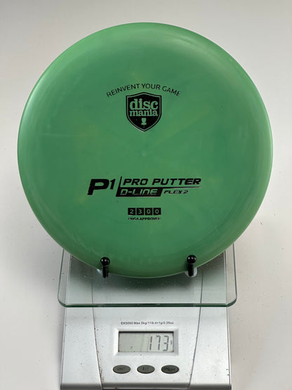 Discmania P1 Pro Putter | D-Line Flex 2 | Green