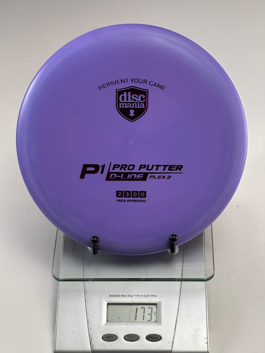 Discmania P1 Pro Putter D-Line Flex 2 (Purple)