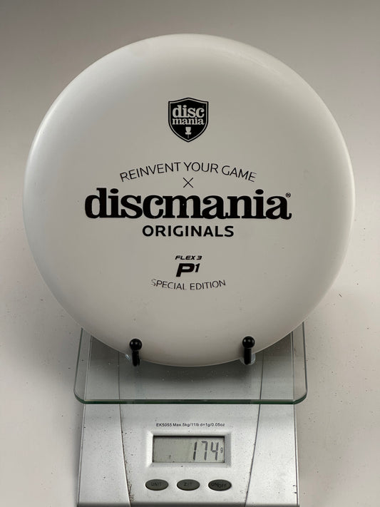 Discmania P1 D-Line Flex 3 Special Edition Putter (White, 174g)
