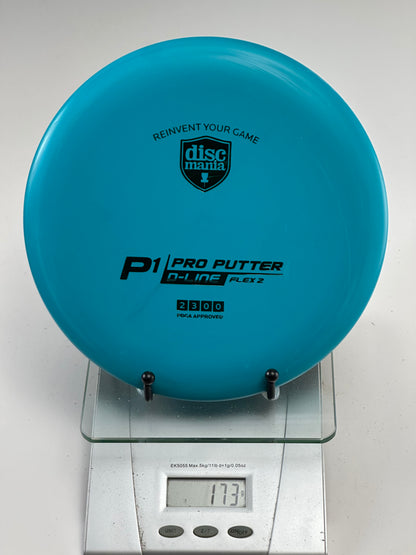 Discmania P1 Pro Putter – D-Line Flex 2, Blue