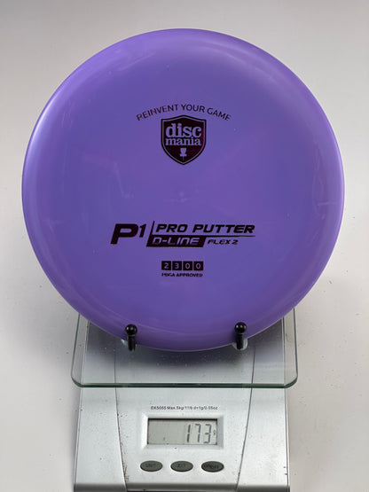 Discmania P1 Pro Putter – D-Line Flex 2, Purple
