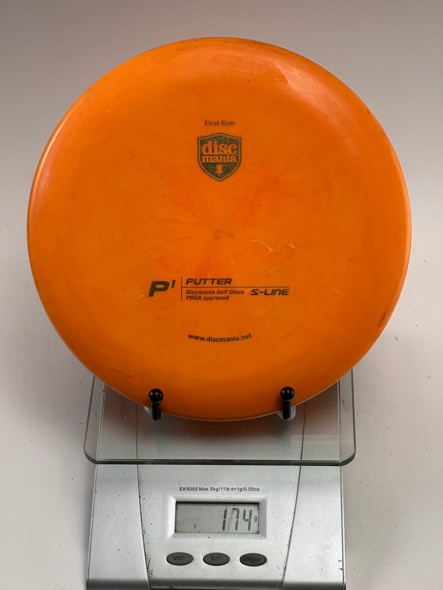 Discmania P1 Putter – S-Line First Run, Orange