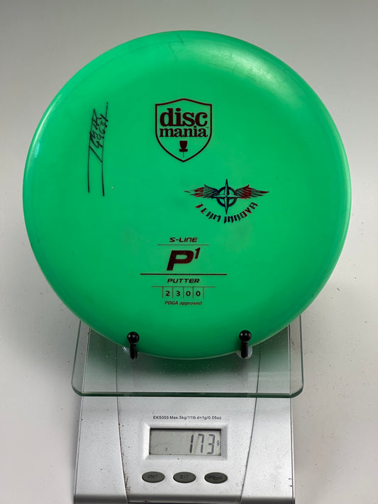 Discmania S-Line P1 Putter – Green Team Innova Stamp