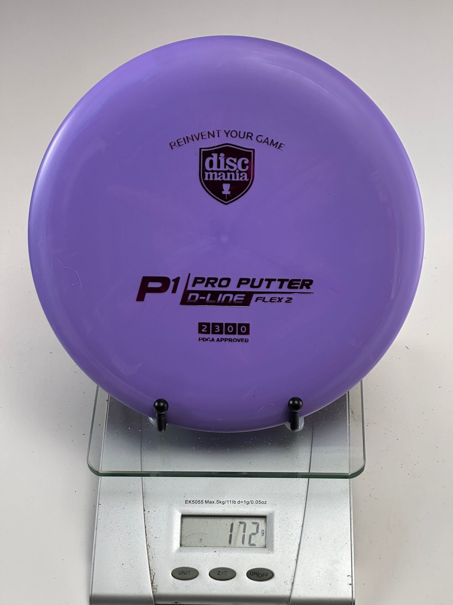 Discmania P1 Pro Putter – D-Line Flex 2 (Purple)