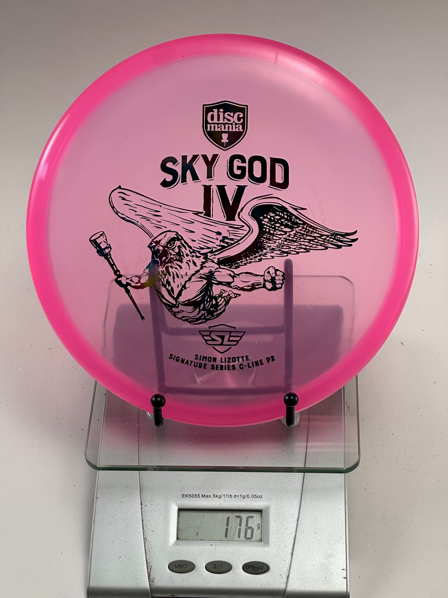 Discmania Sky God IV P2 C-Line (Simon Lizotte) – Pink