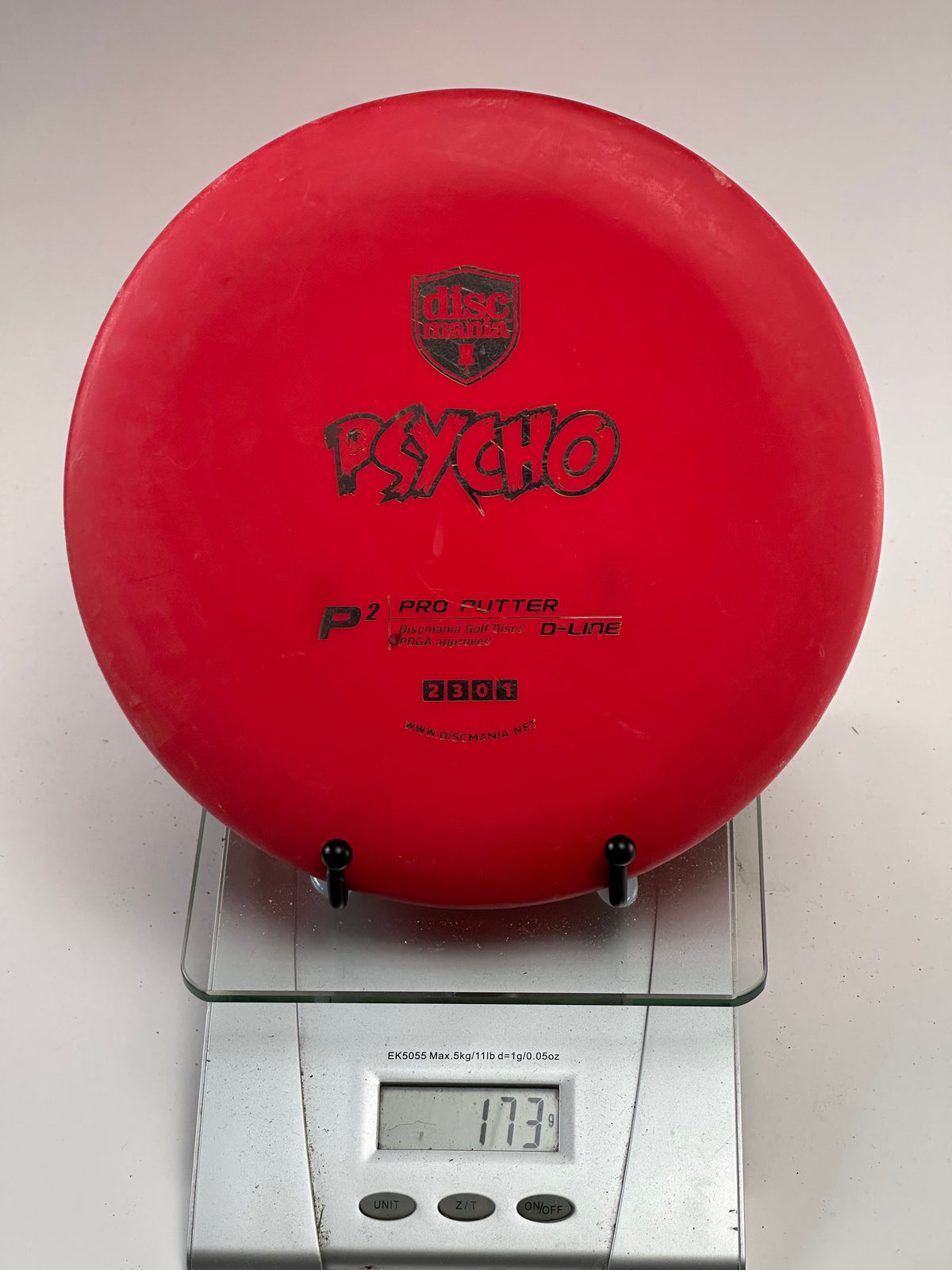Discmania D-Line P2 Psycho Putter - Red