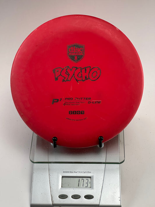 Discmania D-Line P2 Psycho Putter - Red