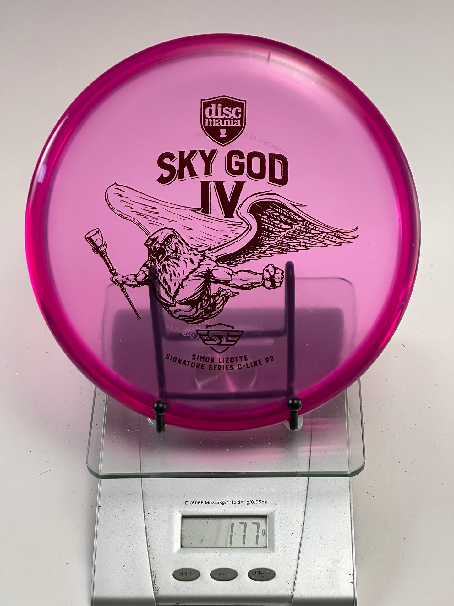 Discmania Sky God IV P2 C-Line Putter (Simon Lizotte) - Pink