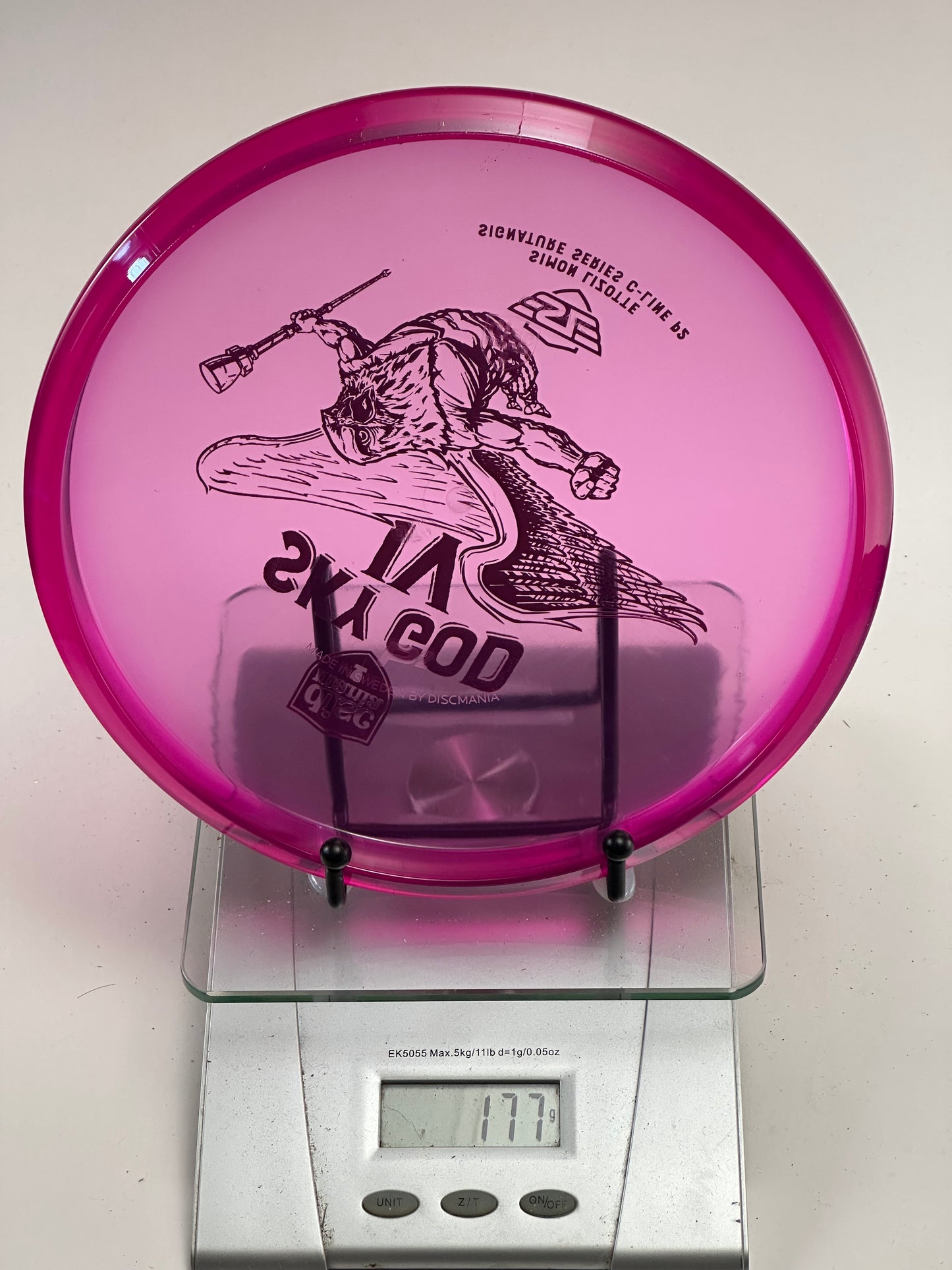 Discmania Sky God IV P2 C-Line Putter (Simon Lizotte) - Pink