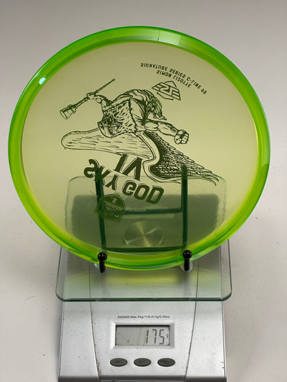 Discmania Sky God IV P2 (C-Line) Simon Lizotte Signature – Transparent Green