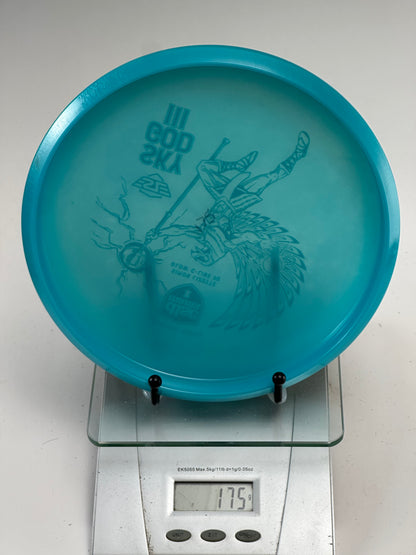 Discmania P2 Sky God III Glow C-Line Putter (Simon Lizotte) - Aqua