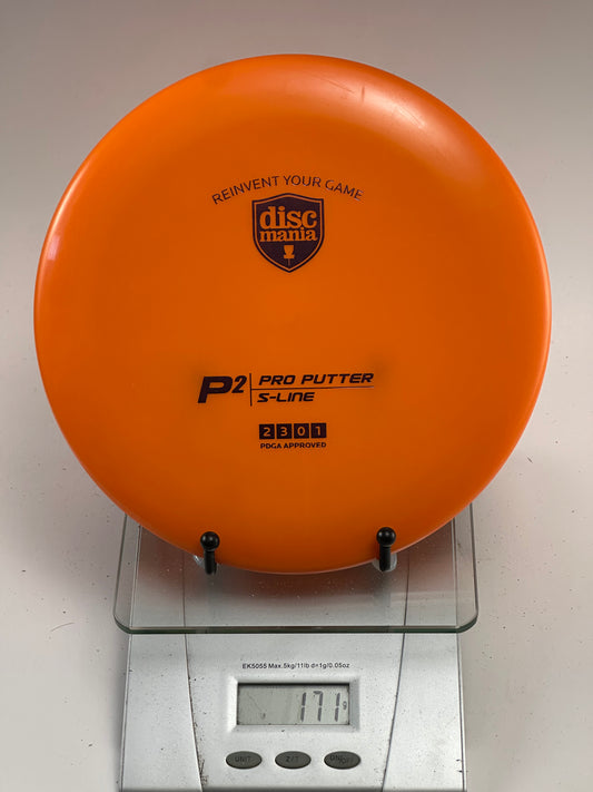 Discmania P2 Pro Putter — S-Line, Orange