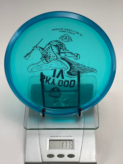 Discmania Sky God IV P2 C-Line (Simon Lizotte) – Transparent Blue