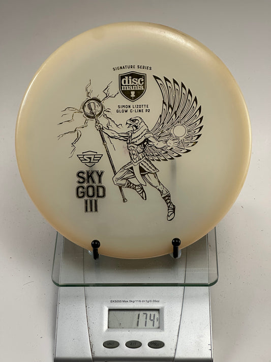Discmania Sky God III P2 Glow C-Line (Simon Lizotte Signature) Putter