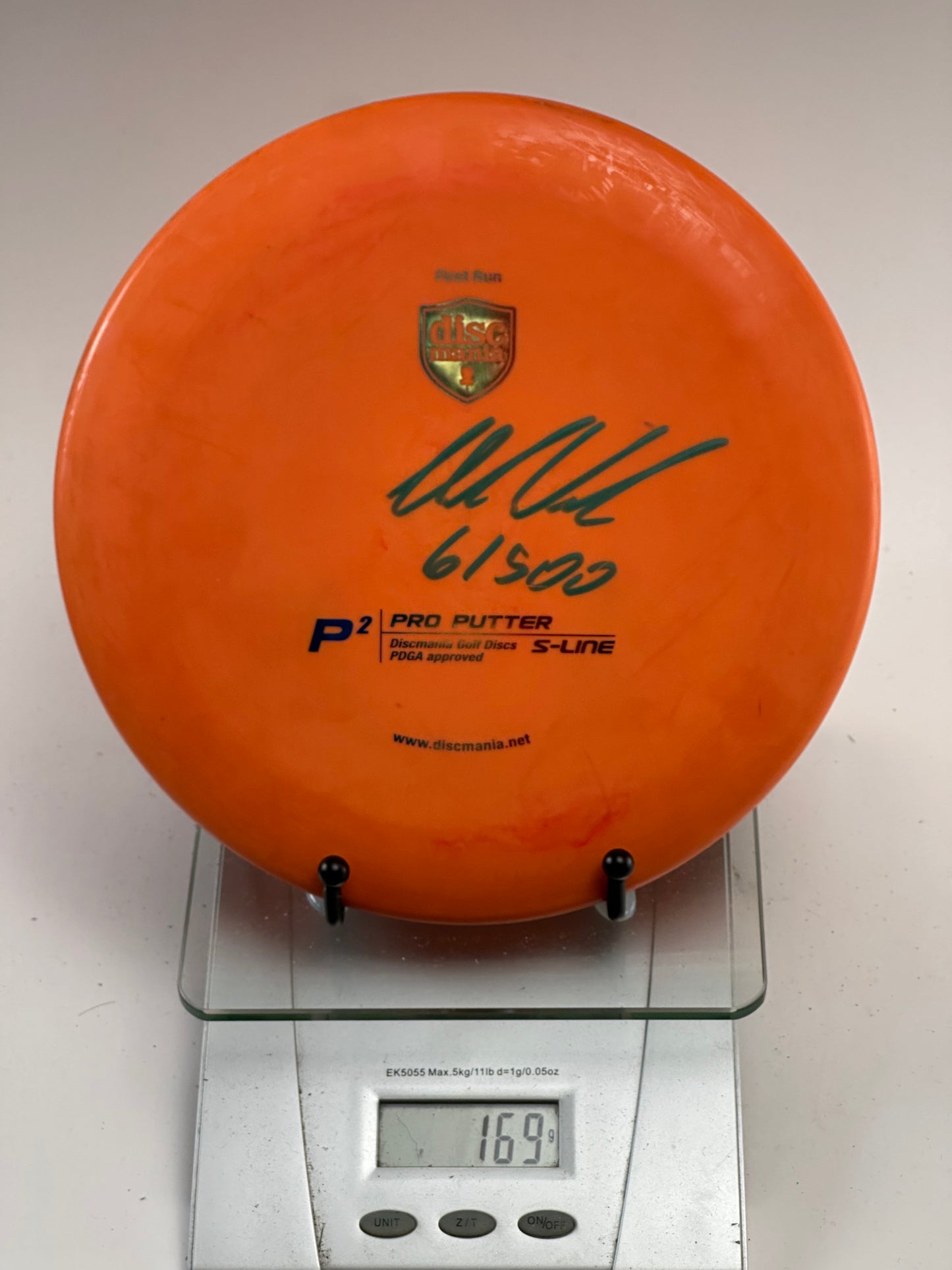 Discmania P2 S-Line First Run Putter (Orange)
