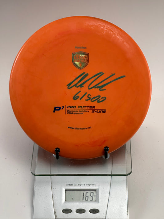 Discmania P2 S-Line First Run Putter (Orange)
