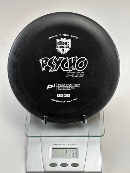 Discmania P2 Pro Putter (P-Line) – Black Psycho Stamp