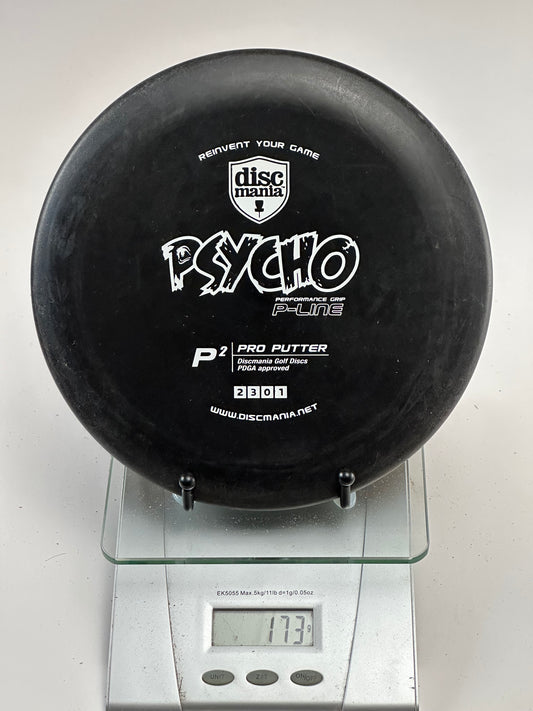 Discmania P2 Pro Putter (P-Line) – Black Psycho Stamp