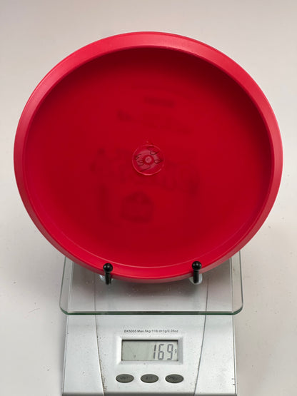 Discmania P-Line P2 “Psycho” Putter | Red | Black Stamp