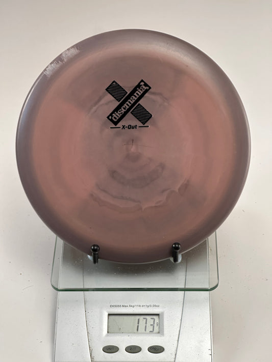 Discmania P2 S-Line X-Out Putter (Swirly Red)