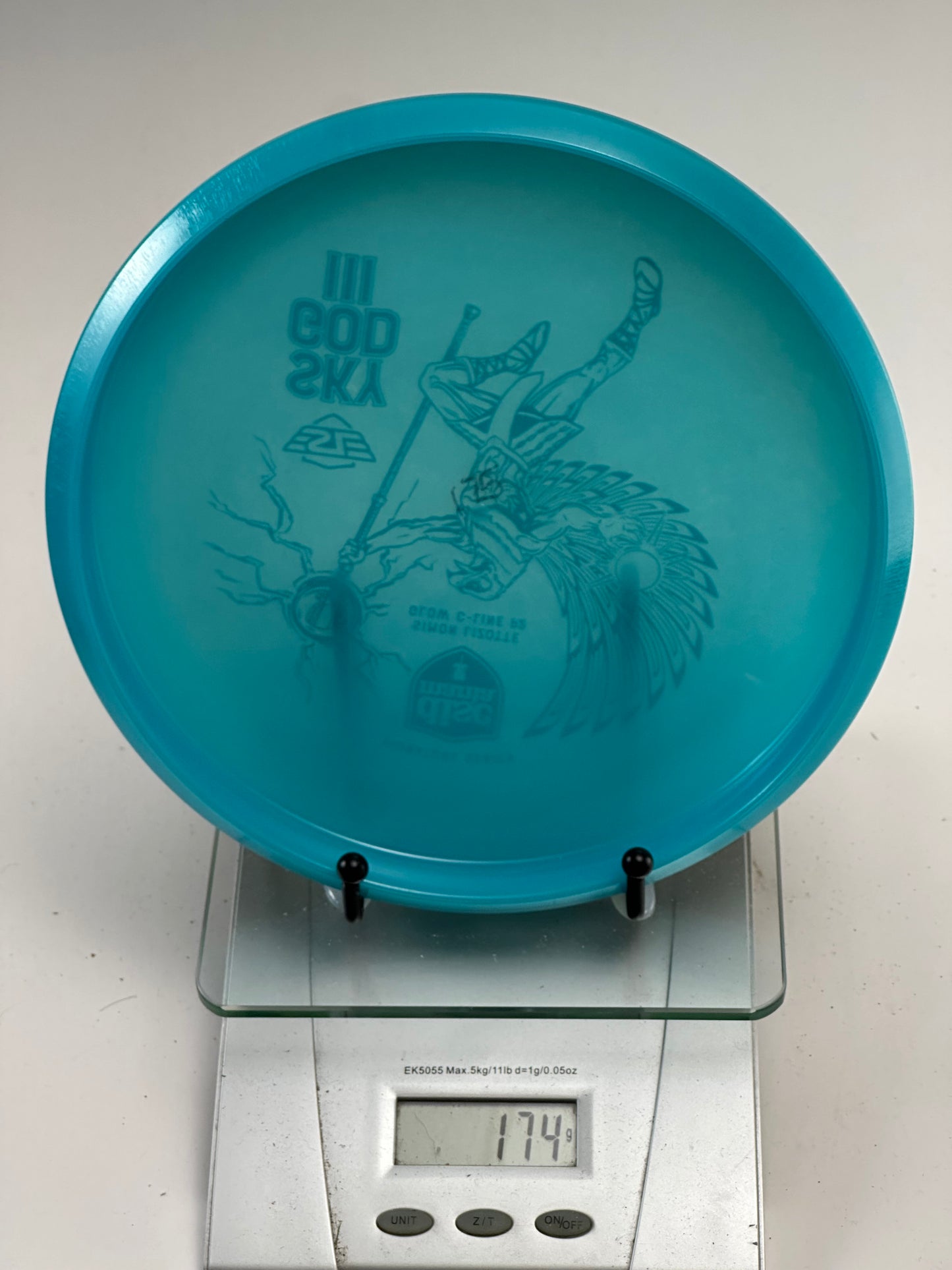 Discmania Sky God III P2 Glow C-Line (Simon Lizotte) – Blue