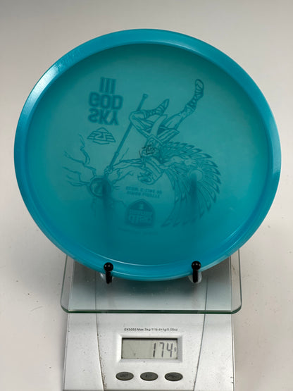 Discmania Sky God III P2 Glow C-Line (Simon Lizotte) – Blue