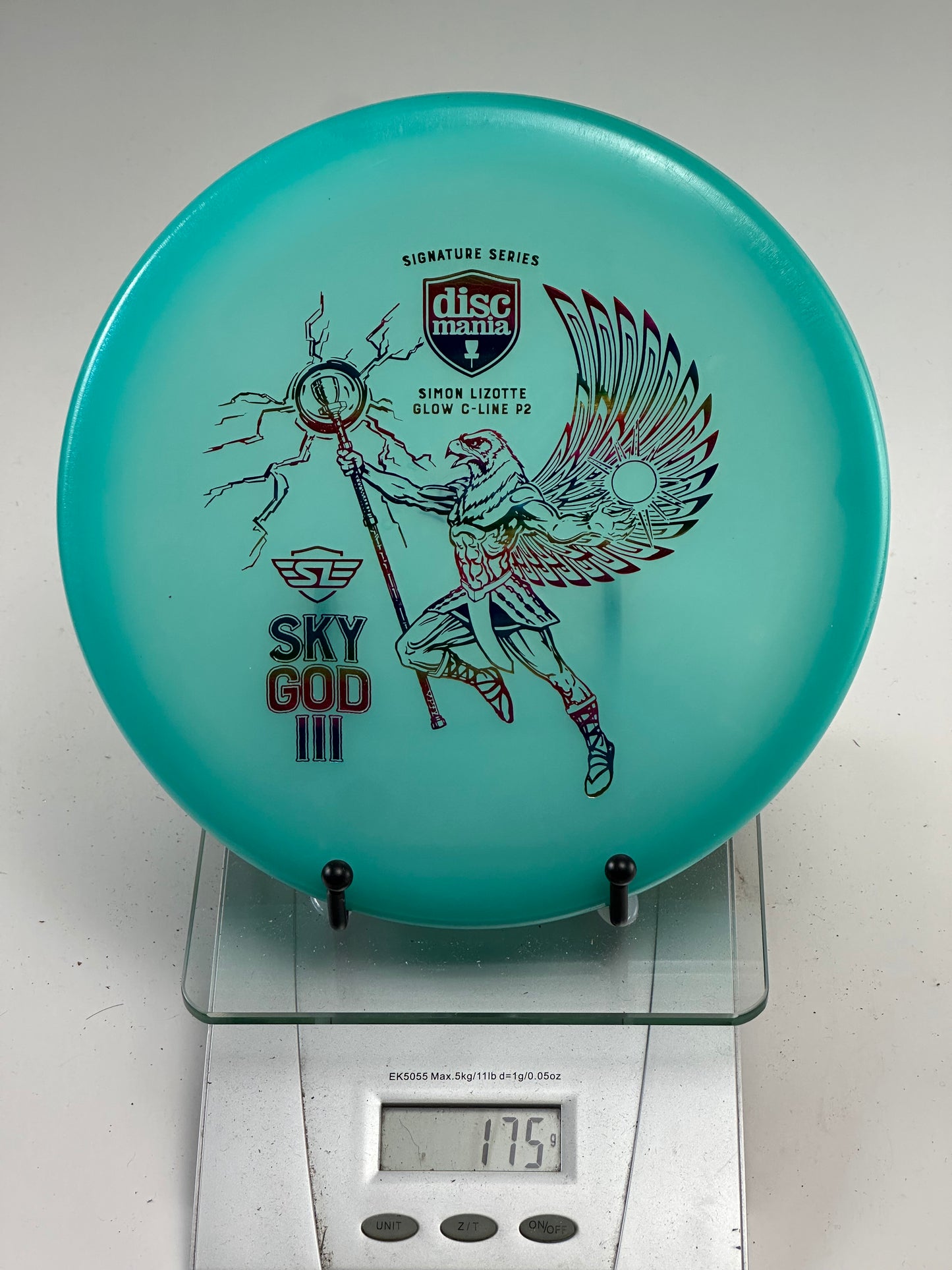 Discmania Sky God III P2 Glow C-Line Putter (Simon Lizotte) 175g
