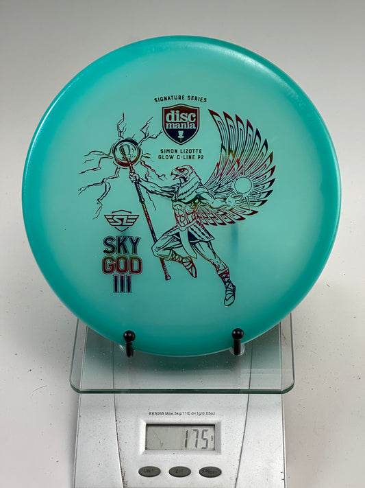 Discmania Sky God III P2 Glow C-Line Putter (Simon Lizotte) 175g