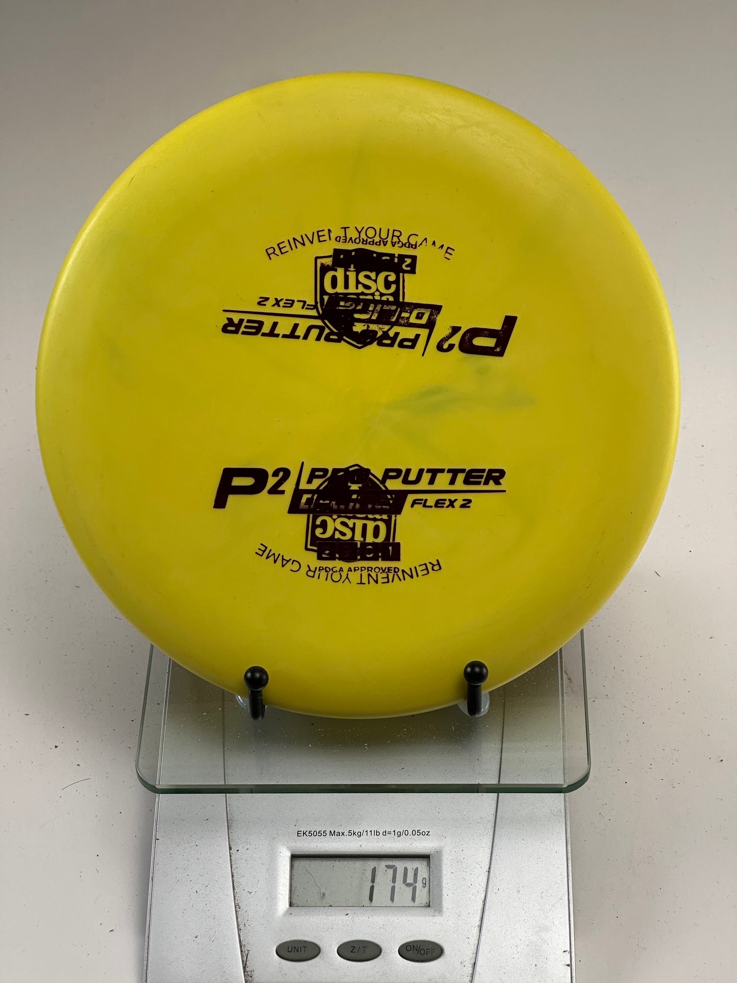 Discmania P2 Pro Putter – D-Line Flex 2, Yellow