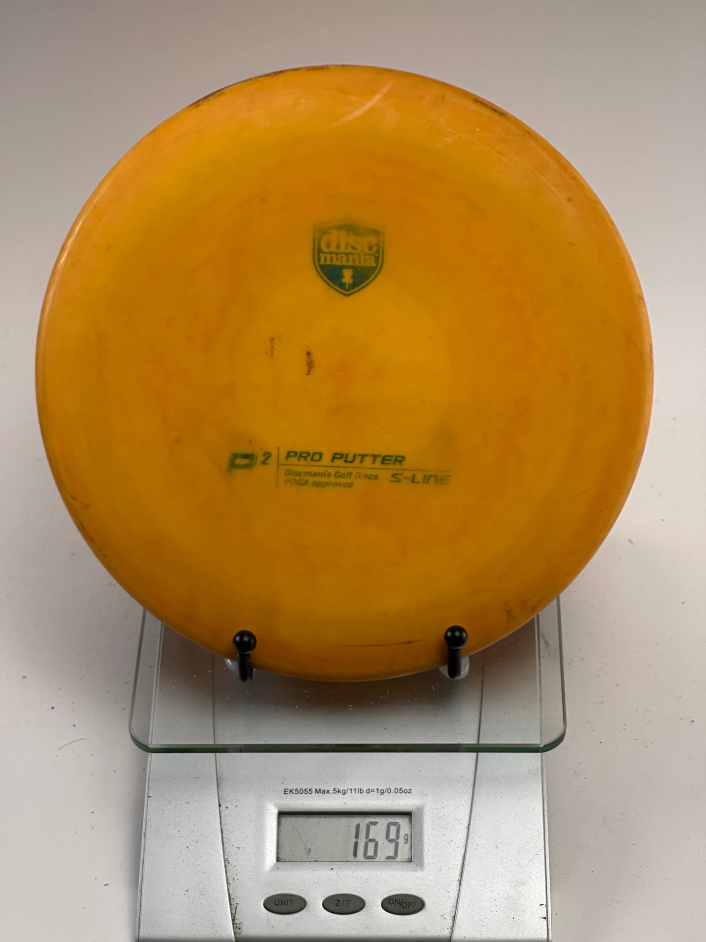 Discmania P2 S-Line Putter (Yellow) - Used