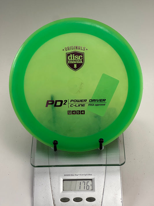 Discmania PD2 C-Line Power Driver | Translucent Green | 176g