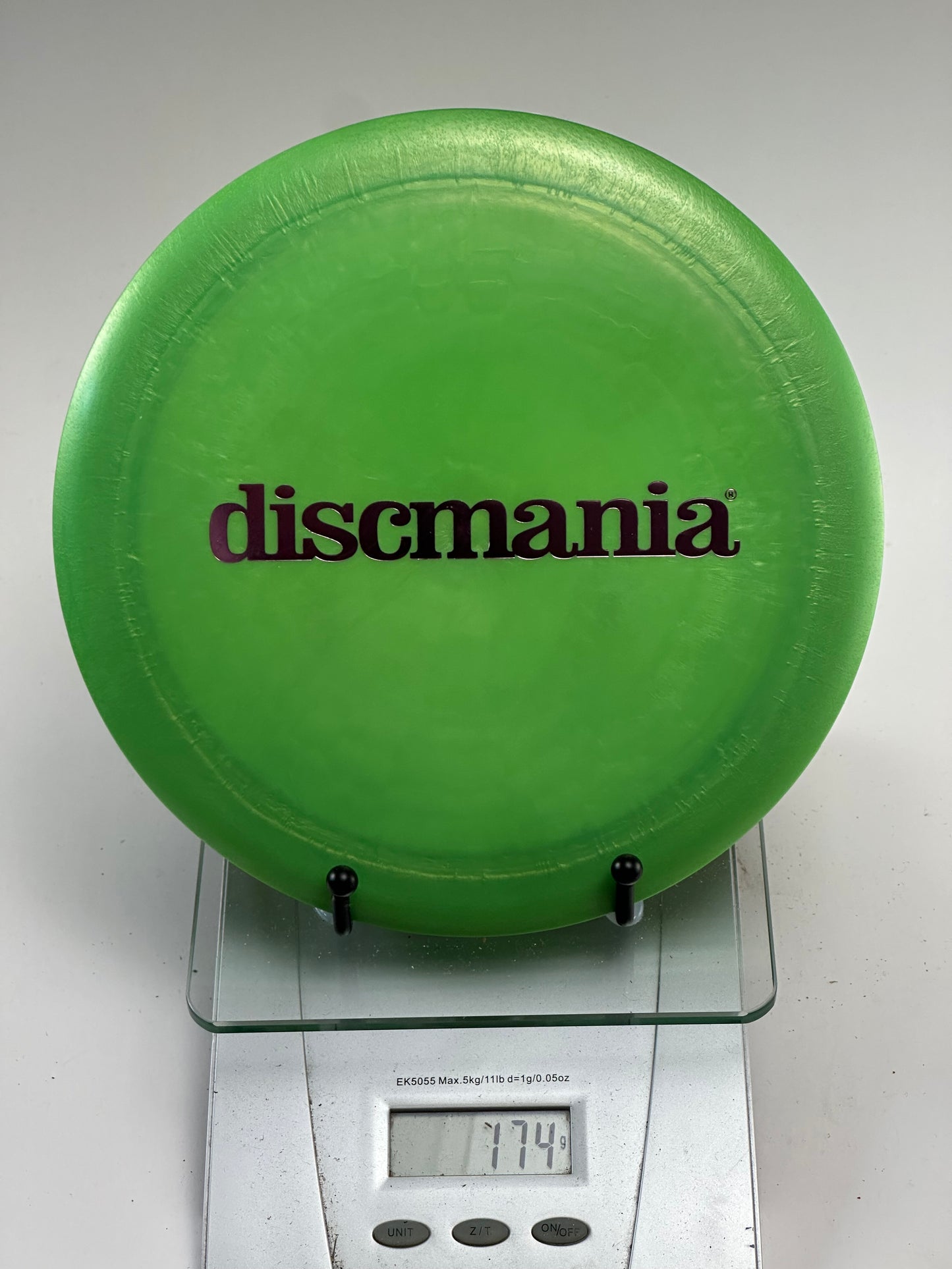 Discmania C-Line PD2 174g Transparent Green Bar Stamp