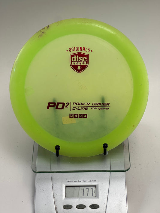Discmania C-Line PD2 Power Driver - Transparent Green