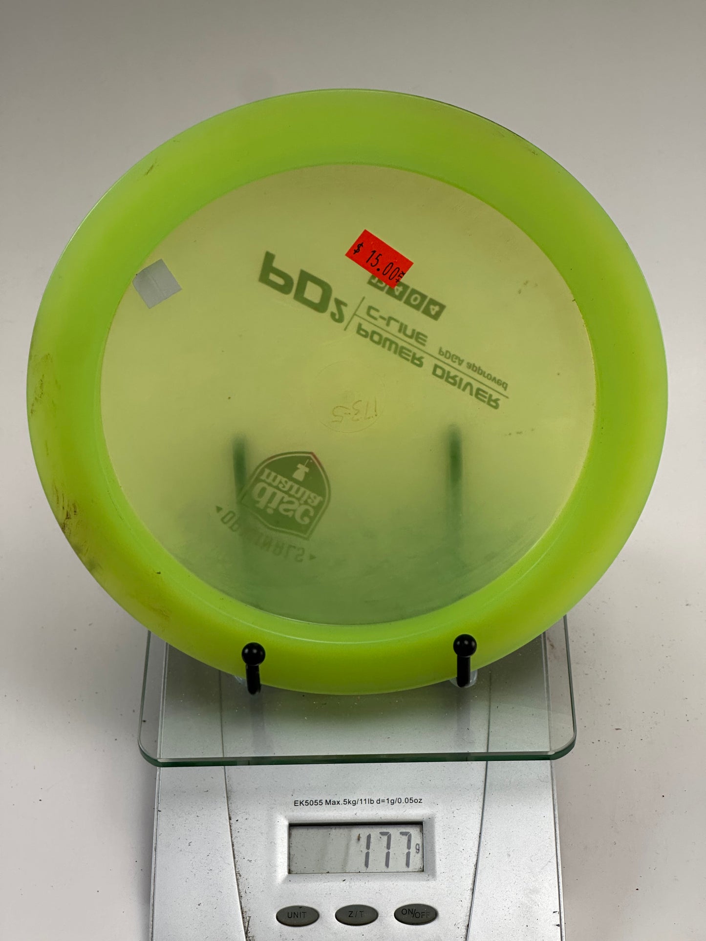 Discmania C-Line PD2 Power Driver - Transparent Green